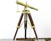 Brass Telescope With Wooden Tripod Stand Maritime Nautical Vintage Desk Décor