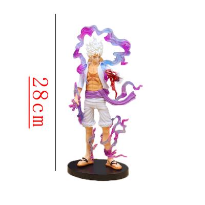 Фигурки персонажей аниме One Piece (8-28 см): Ника Луффи, Gear 5, фигурка бога солнца Gear 5, ПВХ-фигурка, статуэтка GK, модель, декоративная игрушка.