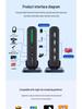 Acasis 8-канальная вертикальная HDMI-карта захвата для прямой трансляции с двух камер/телефонов и конференций с трансляцией экрана