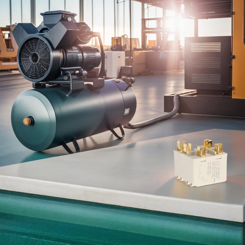 5-контактное реле стартера HLR3800-4G3D для компрессора кондиционера, холодильника, запчасть