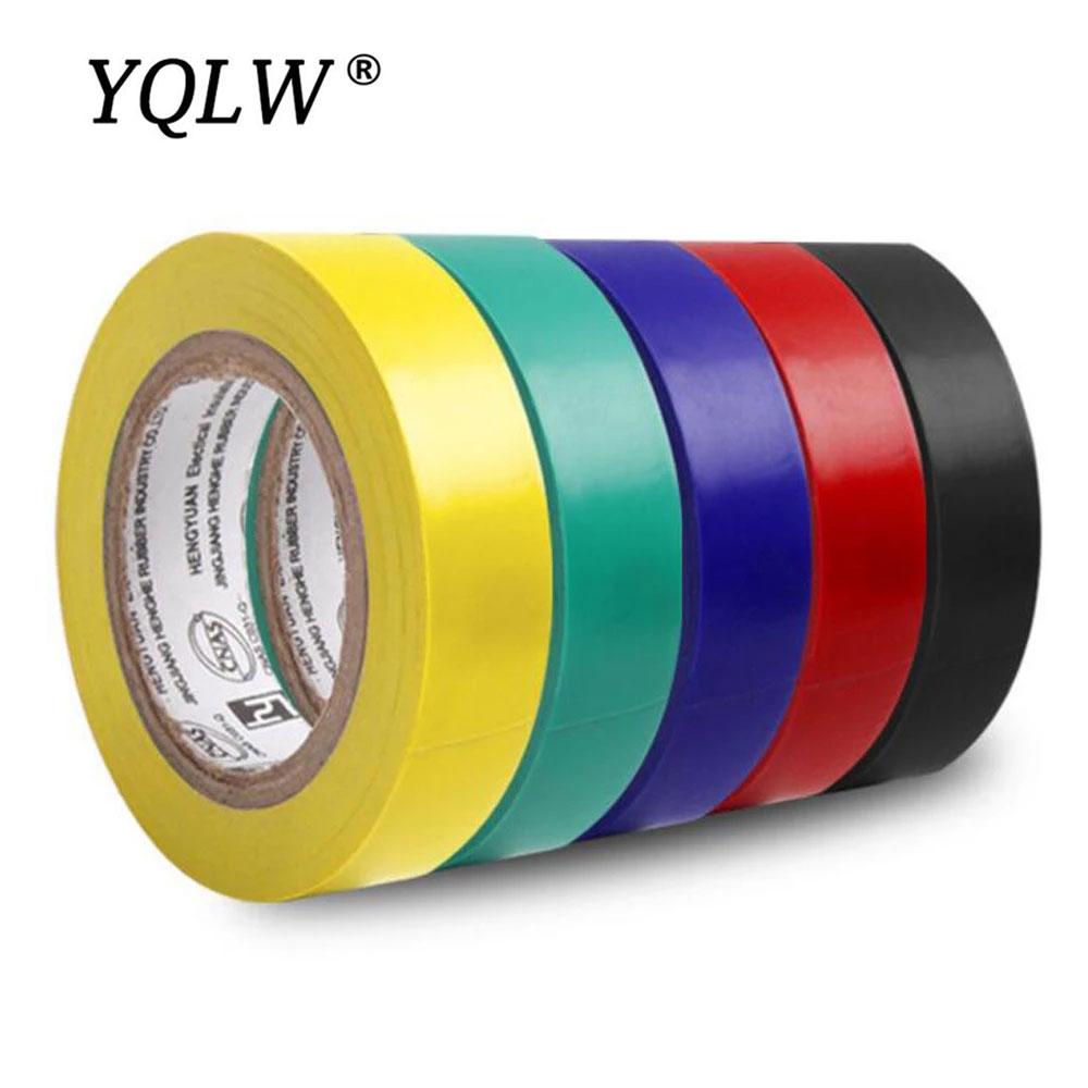 10 Meters Strong Electrical Tape Color Wear-resistant Lead-free Electrical Insulation Electrical Tape PVC Fame RetardantPinstriping Tape 3