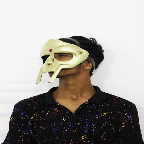 Маска MF Doom Безумный Злодей Лицевая Броня Средневековый Римский Гладиатор Маска Дума Лучший Подарок на Рождество