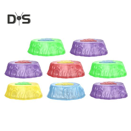 6/8 шт. светящиеся балансирующие камни для детей, нескользящие, светящиеся в темноте балансирующие камни, музыкальные камни, обучающие для малышей, для улицы и дома