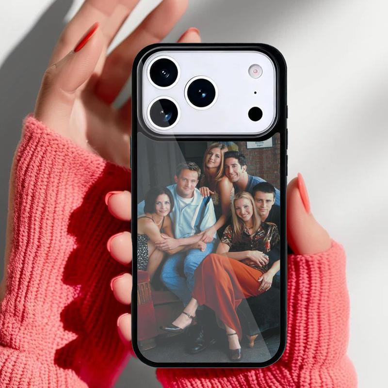 Friends TV Show soft Phone Case for iPhone 17 16 15 14 13 Pro Max Back Cover for 12 11 Pro Coque