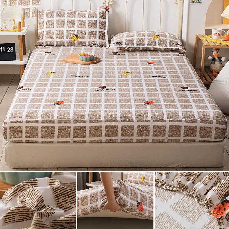 Цельное покрывало Four Seasons, нескользящее фиксированное покрывало для кровати, пылезащитный чехол для матраса Simmons