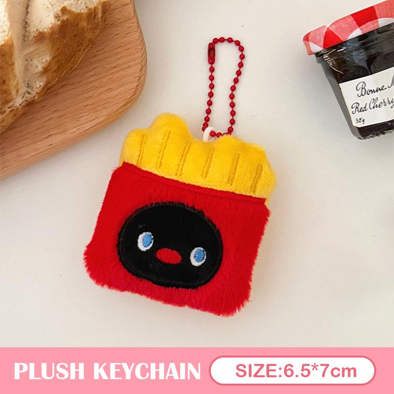 Penguin Plush Toy Keychain Fluffy Soft Stuffed 1Pc for Girls Bag Pendant Backpack Car Keychain Holder