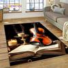 Violin Cello Dream Music Instrument  Area Rug,Carpet Rug for Home Living Room Bedroom Sofa Doormat Decor,kids Non-slip Floor Mat