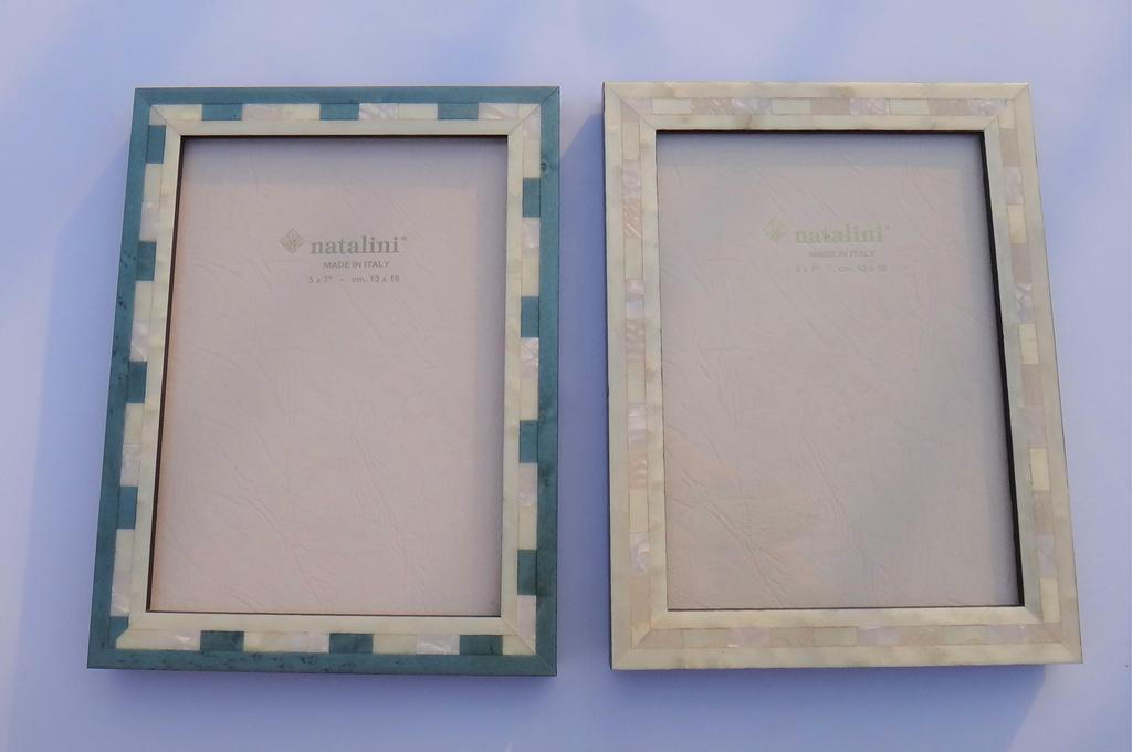 Деревянная фоторамка natalini Ракушка, Сделано в Италии, 13 x 18 см, Размер 2L, Q-H-20, Белый, Большая