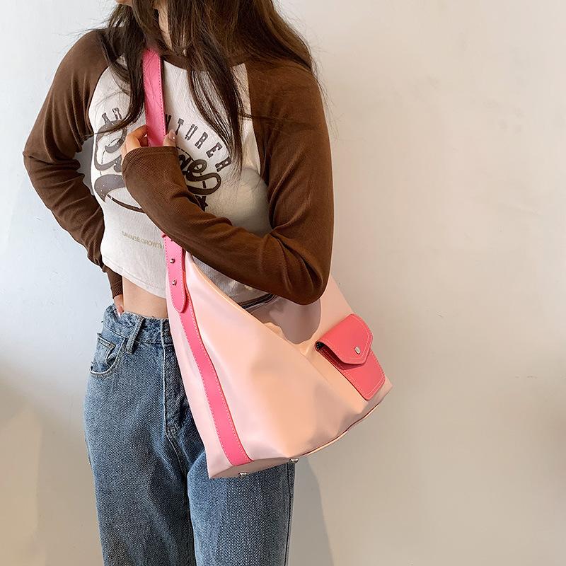 Women Elegant Underarm Bags New Summer PU Leather All-match Women Messenger Bag Korean Style Casual Shoulder Bag