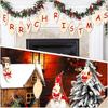 10 Pcs Wooden Christmas Decoration Unfinished Light Bulb Slices Diy Crafts Hanging Decor Xmas Tree Wall Door Window Festive