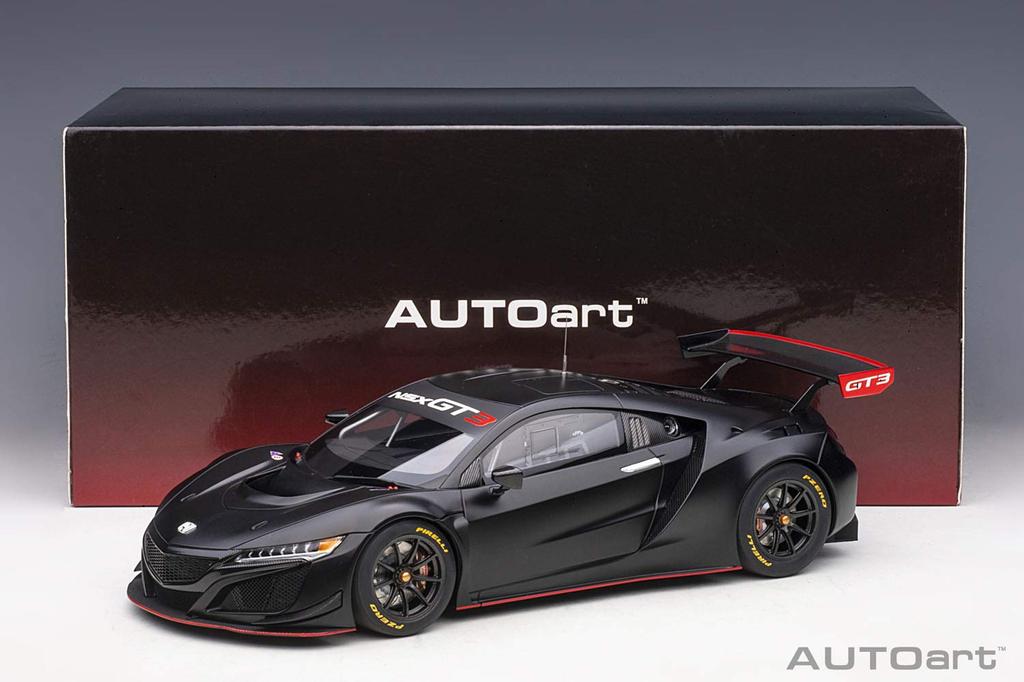 AUTOart Honda NSX GT3 2018 Матово-черный Готовый продукт 81899 1/18