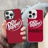 Чехол для телефона Вишневый напиток D-Dr-P-Pepper Для iPhone 16 15 14 13 12 11 Pro Max X XR XSMAX 8 7 Plus Матовый ударопрочный задний чехол