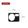 Carbon Fiber Interior Front Headlight Switch Cover For VW Golf 6 MK6 GTI 2008-12