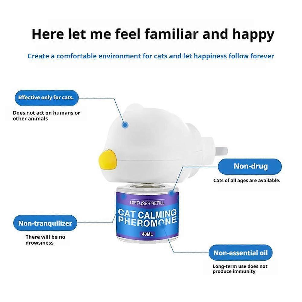 Cat Calming Pheromone Diffuser Stress Relief Anxiety Control