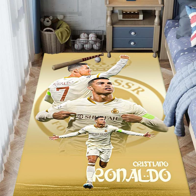 Cristiano Ronaldo's Legacy carpet Living room and bedroom mats printing Protective pad Art Doormat