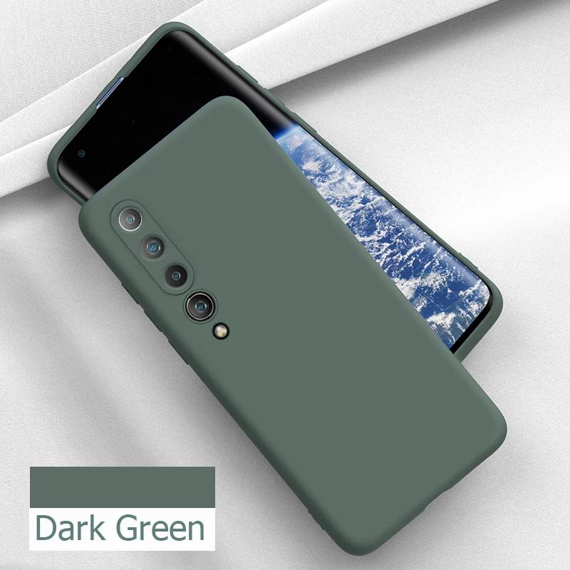 Чехол для Xiaomi Mi 10 Pro, Жидкий силикон, Мягкая матовая крышка для Xiaomi Mi 10 Pro Mi10 Pro 5G Mi Note 10 Pro Mi 9 SE, Чехлы для телефона