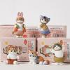 Mofusand Акула-Кот Blind Box, Милая Мультяшная Фигурка Морковного Кота, Кукла-Игрушка, Рождественский Подарок для Фанатов и Детей