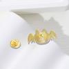 Zinc Zinc Zinc Alloy Halloween Funny Brooch Pumpkin Flying Broomstick Cat Brooch Skeleton Brooch  Halloween