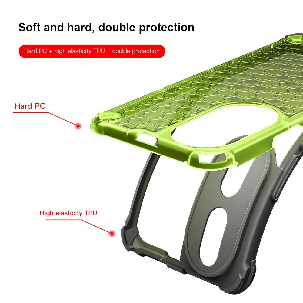 KEYSION Противоударный бронированный чехол для Honor 90 5G 90 Lite, силиконовый + ПК, прозрачный сотовый чехол для телефона для Huawei Honor 70 Lite 5G