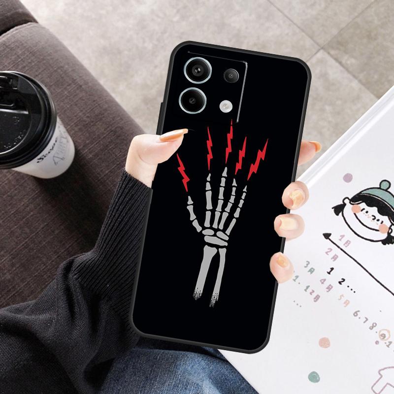 Lightning Bones Cover For Xiaomi Redmi Note 13 9 10 11 12 14 15 Pro Plus Case For Redmi 15 C 12C 13C 14C 10C
