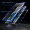 Двусторонний магнитный металлический чехол для Samsung Galaxy S23 S22 S21 S20 Plus Ultra S21 S20 FE A14 A24 A34 A54 A13 A23 A33 A53 A12 A22 A32 A52 A72 A71 A51
