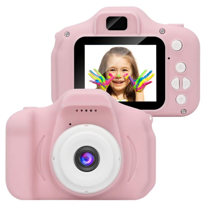 Mini Sd Video Smart Shooting Children Digital Camera 2.0 Inches Screen Ips Full Screen Display
