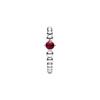 Pandora Beaded Design Crystal Inlaid Ring Women rings Silver 198867C08