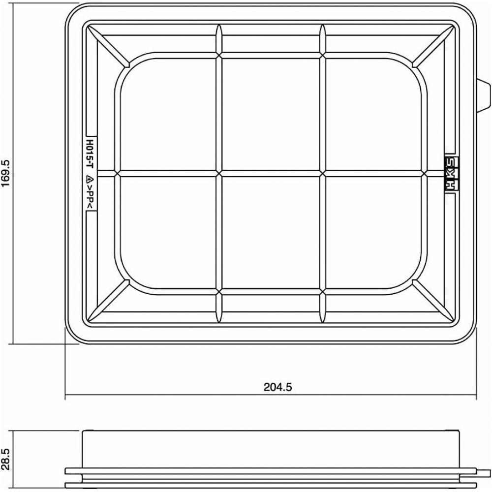 Hks Супер Воздушный Фильтр N wgN Custom Jh1 Jh2.fd1 N Box Jf1 Jf2 Rt1 Rt2 Rt3 Rt4