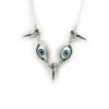 Les Trésors De Lily [L6444] - Дизайнерское ожерелье «Глаз Фатимы» из бирюзы