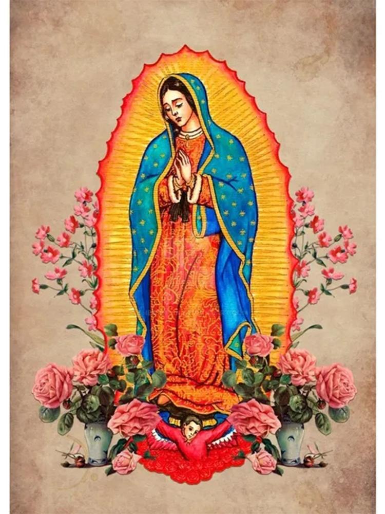 Diy Алмазная картина Религиозный лидер Мозаика 5d Полная Алмазная вышивка крестом Набор для вышивки Diy Домашнее украшение Живопись Искусство