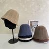 Autumn and Winter Knitted Fisherman's Hat Women's New Versatile Face Small Versatile Fashion Casual Bucket Hat