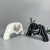 3D printed plastic heart, love ornaments, decorations, design home courtyard ornaments, creative art ornaments, love ornaments
