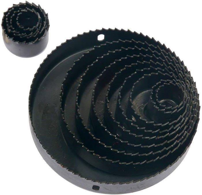 Coffret 16 pièces scies-cloches 19–127 mm AIMOONSA pour bois, plastique, plâtre et métaux