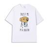 Summer Fun Doctor DOGTORdogtor Doctor's Short-sleeved T-shirt for Men and Women, Pure Cotton 2D Pain-relieving Clothes
