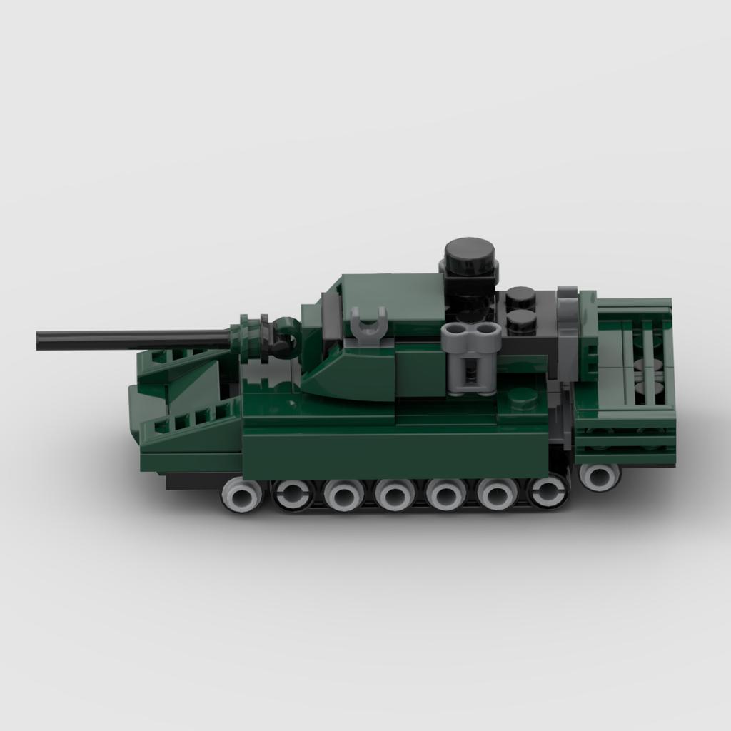 Конструктор MOC Модель Танка Военная Серия T-14 ВОВ Маус Тяжелый Танк ASU-57 Сборная Игрушка для Мальчиков Подарок