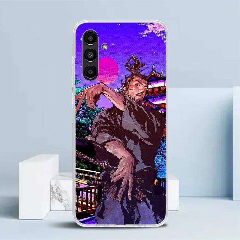 Anime Vagabond Samurai Cover for Samsung Galaxy A17 A37 A57 A16 A26 A36 A56 A15 A14 A55 Phone Case A13 A53 A25 A35 A24 A34 A23 A
