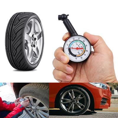 Автомобиль Мотоцикл 0-50 Psi циферблатный колесо шина манометр измеритель давления тестер измерения