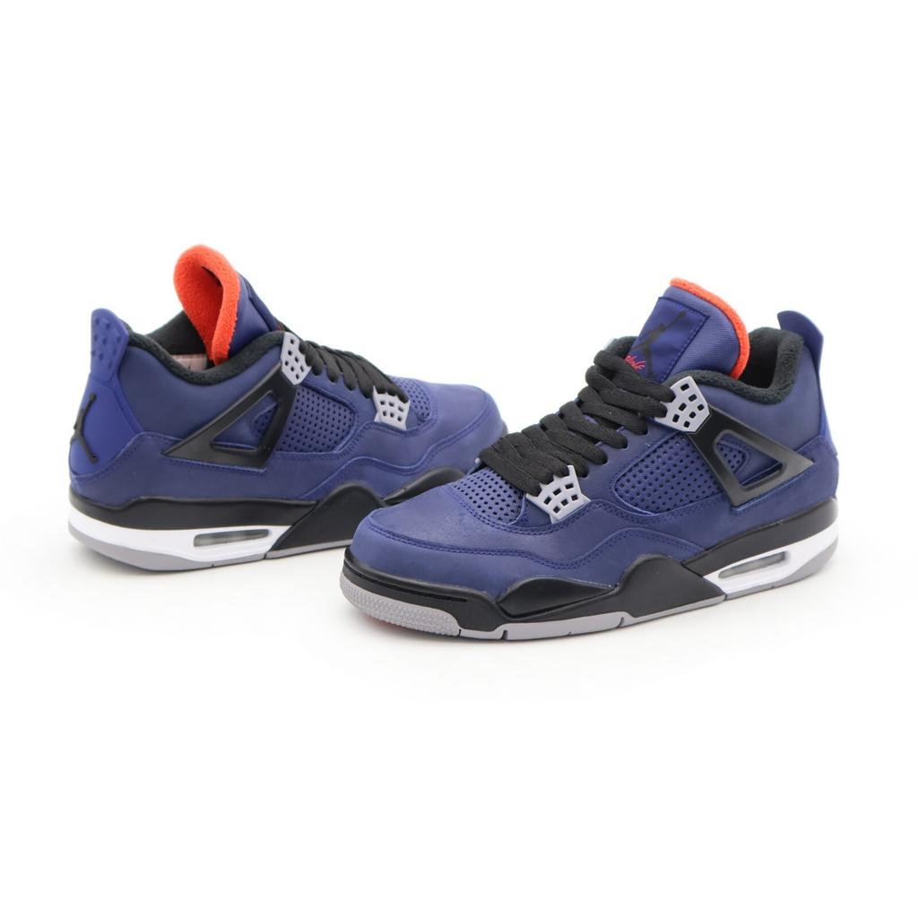 CQ9597-401 Nike Air Jordan 4 Retro Winterized Loyal Blue White Black (Мужской)