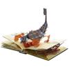 3D Энциклопедия доисторических времен Динозавры Детский интерес Книги про динозавров Книжка с картинками 3D Энциклопедия динозавров Детские подарки