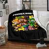Minecraft Blanket Warmthful Decor Great for Sofa Seaside Office for All Seasons Modern Suitable for Gifting Relatives and Friends