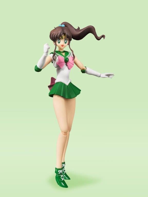 TAMASHII NATIONS S.H.Figuarts Sailor Moon Sailor Jupiter -Animation Color Edition- approx. 150mm ABS PVC Painted Movable Figure
