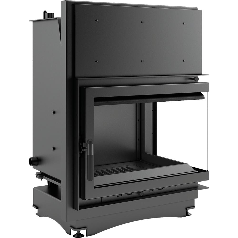 Corner Water Fireplace KRATKI ZUZIA RIGHT 12 kW FI200 + Accessories