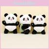 Adorable Chengdu Panda Plush Keychain Pp Cotton Filled Short Plush Collectible
