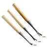 10mm/15mm/20mm DIY Warping Head Carving Knife Carving Chisel Hand Chisel Professional Woodworking Carving Wooden Spoon Making Hand Tools