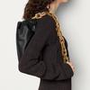 Bottega Veneta Chain Mail Bag With Thick Chain Women Shoulder Bag Black 620230VCP408425