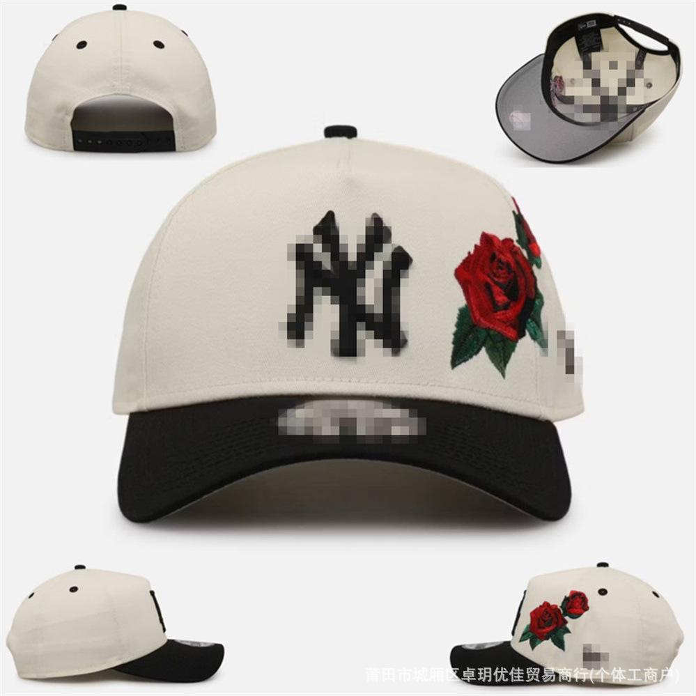 New baseball cap, Dodgers sun hat, unisex embroidered cap, adjustable curved brim hat W4