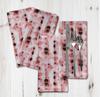 "S4Sassy Pink Ombre Tie-Dye Праздничные вечеринки Скатерть Столовое белье Многоразовый набор обеденных салфеток 22 x 22""(Пакет