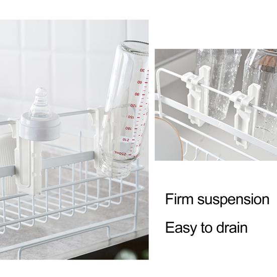 2 шт. держатель для слива чашки, удобный перевернутый стакан для воды, бутылка, палочки для еды, кухонная полка для хранения для домашнего использования