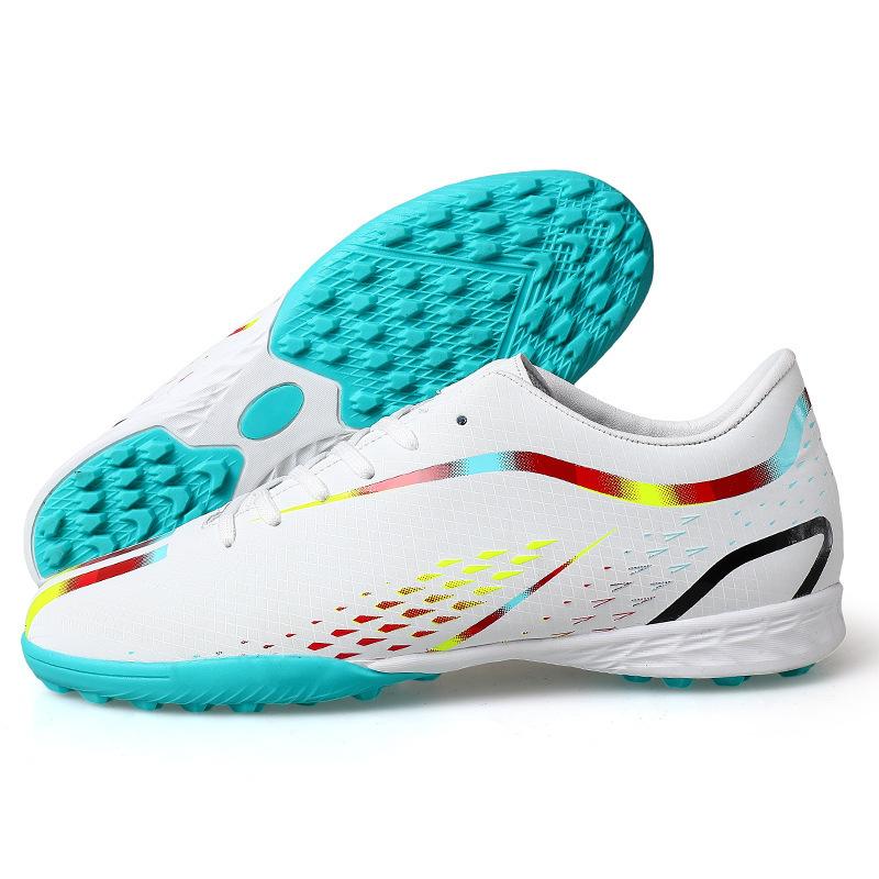 Training Non-slip Breathable Low-top Football Shoes Spike Sneakers Shock Absorption Spot Adult Large Size Sneakers Fashion Men and Women