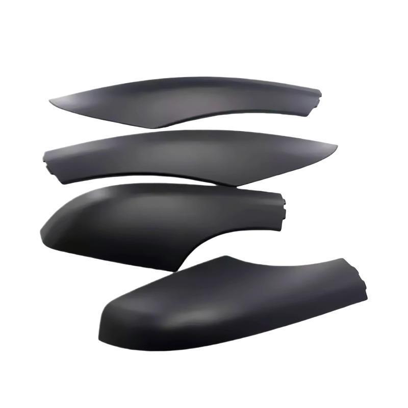 Черная декоративная накладка на багажник на крышу Skoda Yeti